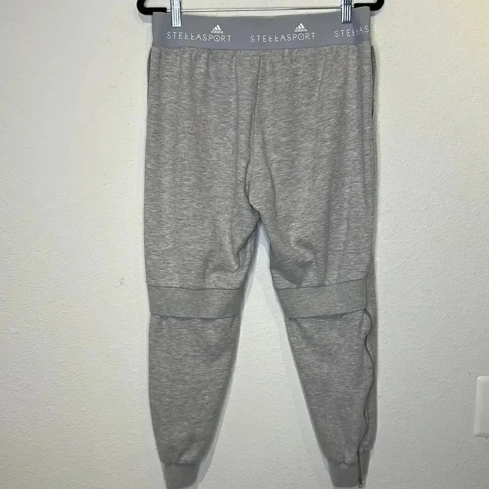 Adidas X Stellasport Joggers with zippered legs Size Large - Picture 3 of 7